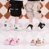 1 Pair of OB11 Doll Baby Shoes Parallel Bars Casual Sports Shoes 1/12 Bjd Doll Shoes Decoration Detachable Doll PVC Material