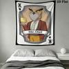 Rusty Lake Card Wall Hanging Printed Fabric Blanket Decorative Tapestries for Bedroom Living Room Home Decor