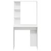 White Desk with Shelf 78.5 x 37 x 154.5 cm Engineered Wood