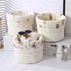 Basic Makeup Organizer With Cotton Material For Travel And Home Use