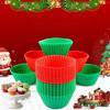 24 Pack Silicone Cake Mould Muffin Cupcake Baking Molds Kitchen Cooking Moulds
