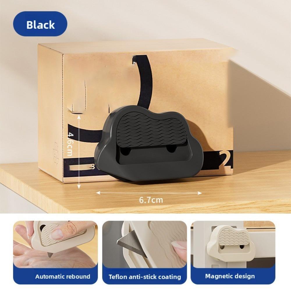 Gifts Portable Parcel Opener Anti-stick Unpacking Tool Magnetic Package Openers Automatic Rebound Package Slicer