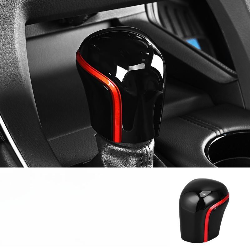 Carbon Fiber Car Gear Shift Lever Stick Head Knob Cover Car Accessories Trim for Corolla 2019-2025 Camry 2018-2025
