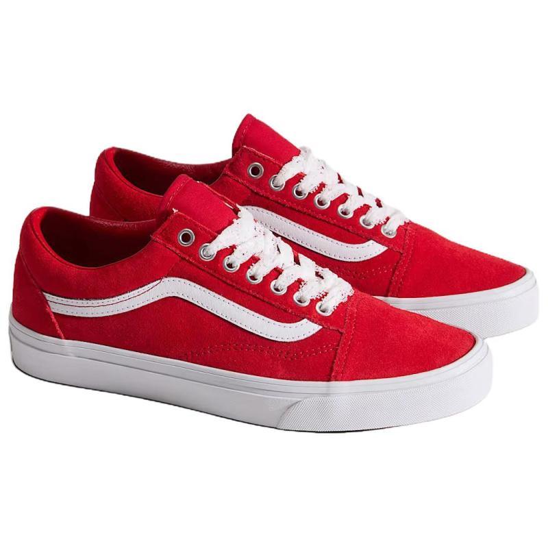 Vans Women's Old Skool 'Pop Lace Racing Red' Sneakers VN000E8WIZQ