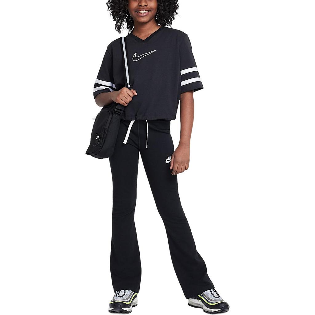 Nike Sportswear T Shirt Black/White/Black Kids' HJ3343-010