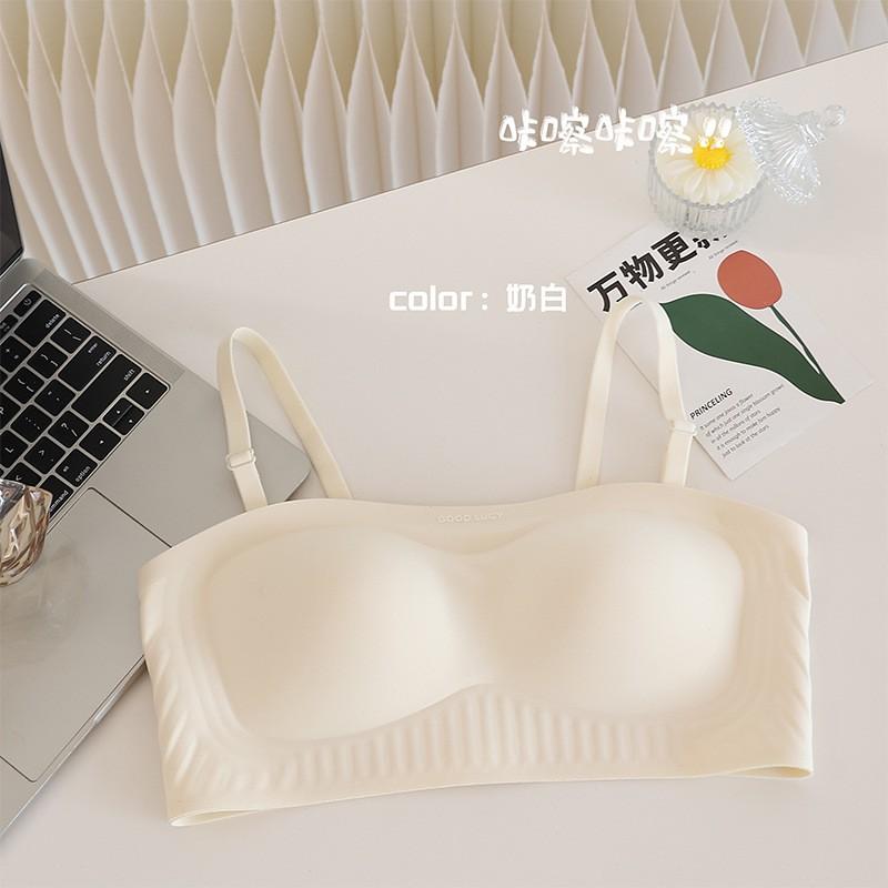 Strapless Push Up Bra Small Bust Non Slip Backless Seamless Lingerie Women