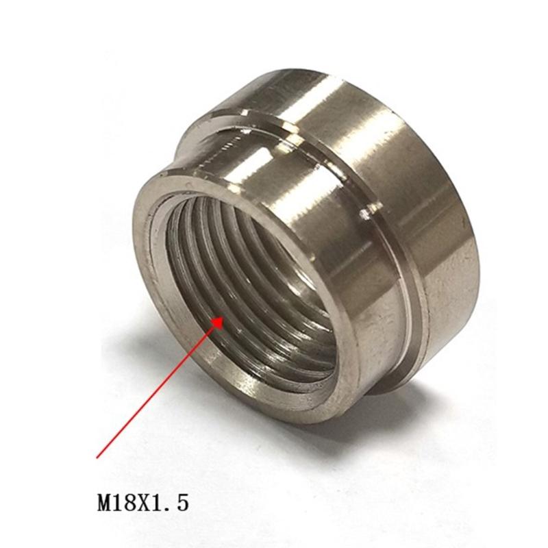 Secure Pipe Connection 1/8NPT Pipe Thread Connector Stainless Steel for Vehicle