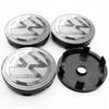 4 ks 56mm 60mm Krytky středů kol auta Znaky Kryty Nálepky Pro Volkswagen VW R Line GTI Touareg Golf 6 7 8 Jetta Passat