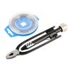 High Carbon Steel Safety Wire Plier Stainless Steel Wire One-Way Twister Wire Twisting Tool 21cm Length 15m Fuse Wire