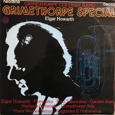 LP Record GRIMETHORPE COLLIERY BAND, ELGAR HO - Grimethorpe Special HEAD14 Decca 1977 UK Classical Used