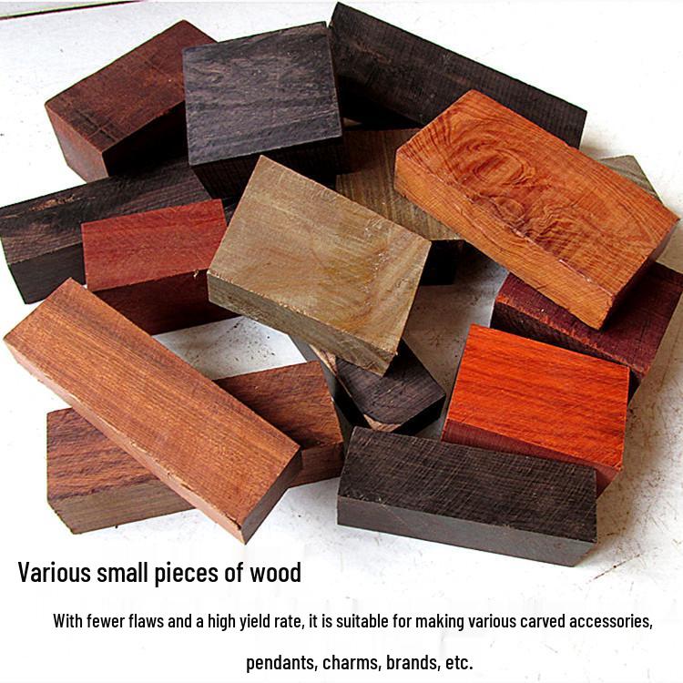 Ausverkauf Buddha-Perlen: Schnitzabfälle aus Palisander und Lila Sandelholz für die Handheld-Praxis