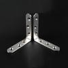 Angle Stainless Steel Corner Brackets Glass Fasteners Protector Nine Size Corner Stand Supporting Furniture Hardware