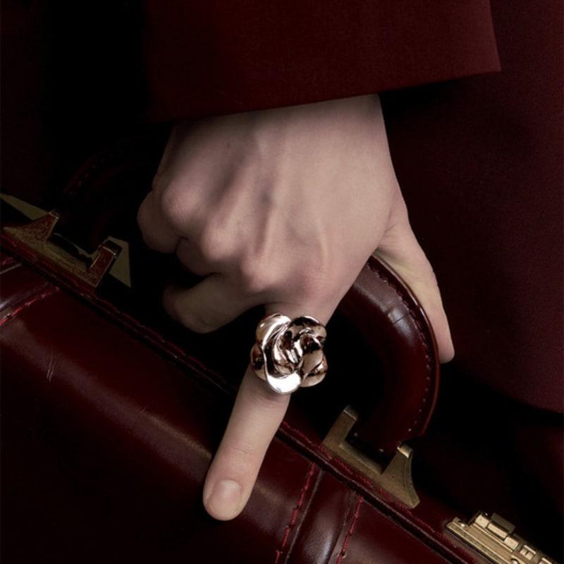 TOU SS008 Big Rose Ring