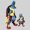 For Youngsters Fresh Animated Gaming  Range 70Cm Enormous Lucario Plushie Figure Cushioned Playthings Huggable Headrest A Birthday Surprise