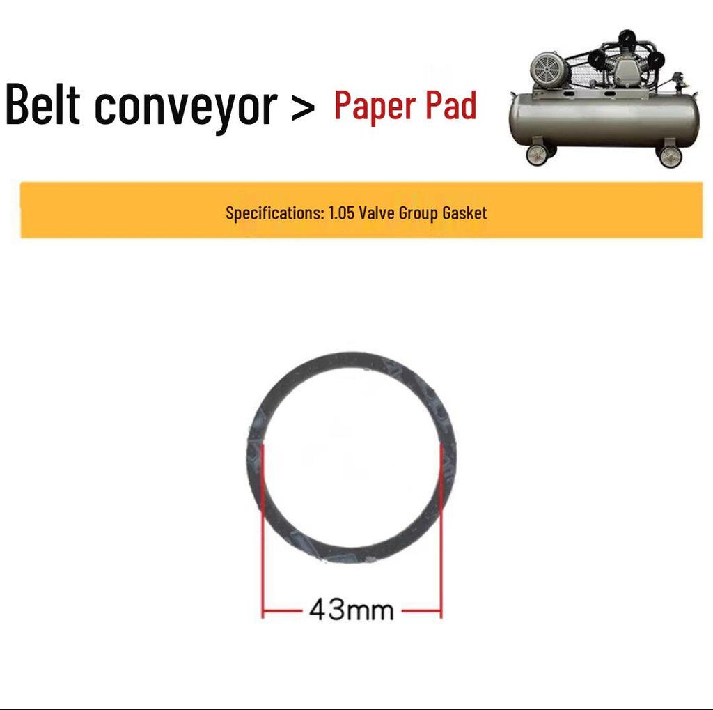 Air Compressor Head & Cylinder Seal Kit: Paper, Steel Wire, Asbestos Gaskets & 3P Air Rod Gasket