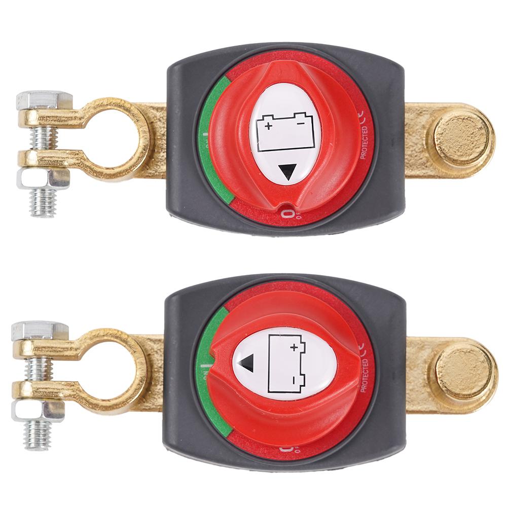 12-48V Power Cut Master Isolator 300A Battery Disconnect Switch For Cars, Rvs & Boats (Negative, On/Off) Battery Isolator