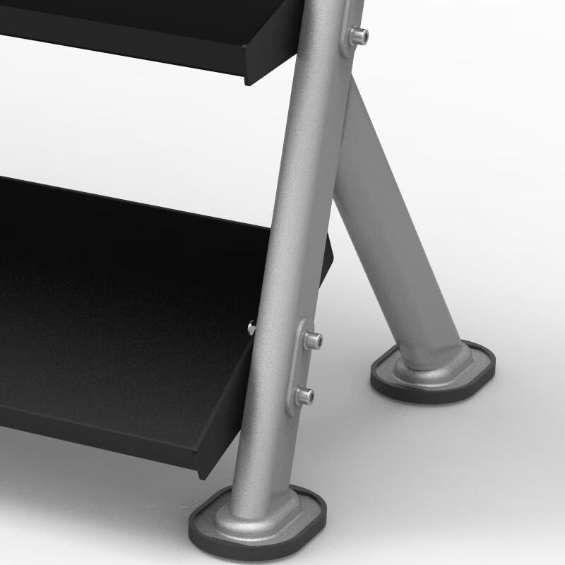JOROTO J-PTT0287 Three-Tier Solid Wood Dumbbell Rack