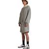 Fear of God Essentials Nylon Fleece Hoodie Dark Heather Oatmeal/Garden Yellow Men Tops Grey 202SP244311F