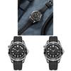 Mens Silicone Watch With Quartz Movement And 24hour Indicator For Fashion Crafters