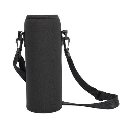 Outdoor 1000ml Wasserflasche Isolierhülle Neopren Tragebeutel Tasche mit Riemen