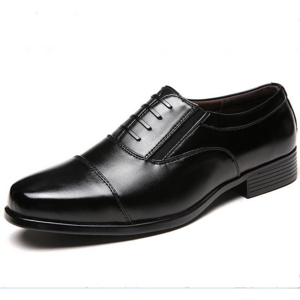 Men Dress Shoes Luxury  Business Leather Shoes for Mens Comfortable Pointed Social Shoe Male Sports Casual Footwear