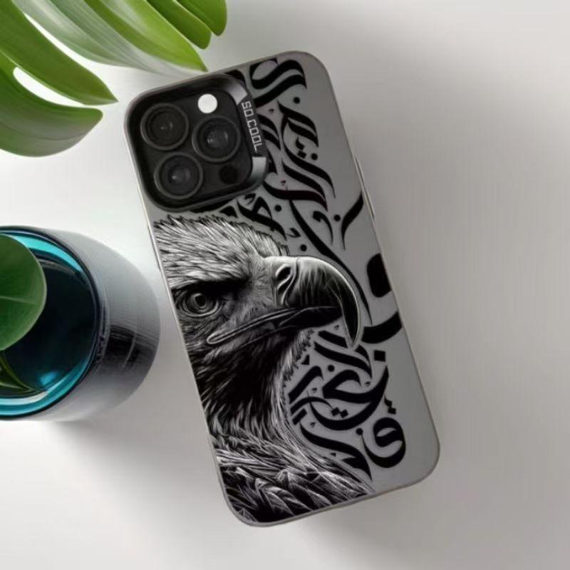 Trendy Eagle-Compatible iPhone 13-17 Premium Case