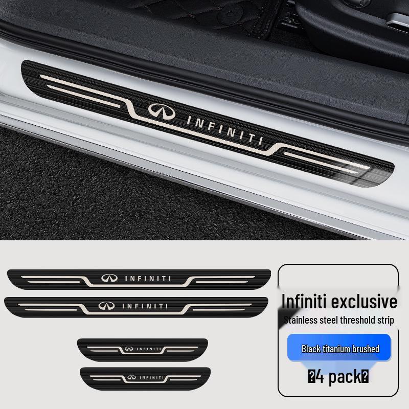 Original Infiniti QX50, QX60, Q80, Q70L, Q50L, FX3 Car Welcome Pedal Sill Strip