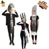 Halloween Couple Funny Men's and Women's Tableware Costumes Masquerade Stage Show Costumes Cosplay Costumes