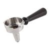58mm Portafilter Stainless Steel Coffee Tea Portafilter Holder Single Spout Brewing Coffee Filter Wooden Handle Coffee Accessories