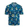Camicie hawaiane floreali da uomo Camicie da spiaggia abbottonate a maniche corte