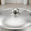 Thick Aluminum Pot Thickened Deep Smooth surface Traditional Caldero for Boiling,
