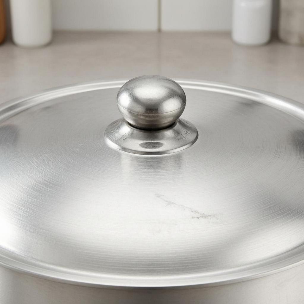 Thick Aluminum Pot Thickened Deep Smooth surface Traditional Caldero for Boiling,