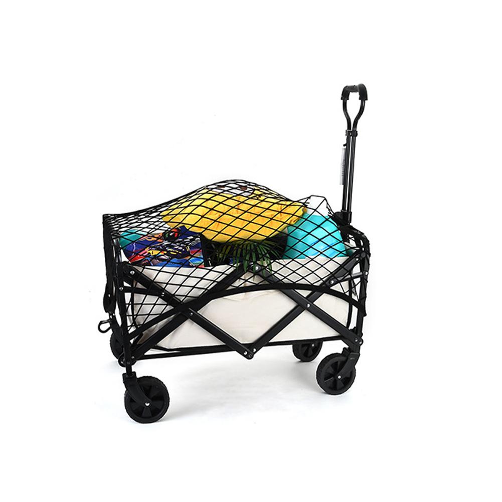 Wagon Cargo Net With Hook Buckle Screw Kit For Collapsible Foldable Wagon Beach Cart Garden Cart Cover Net Spare Parts
