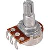 Long Split 18mm Shaft 25K Guitar Potentiometer Pot, 8-pack A25K & B25K Set