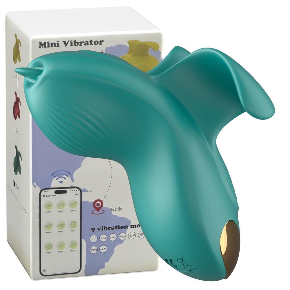Beginner Mini Finger G Spot Vibrator Clit Nipple Orgasm Massager 9 Frequency Female Masturbation Lesbian Sex Toys for Couples