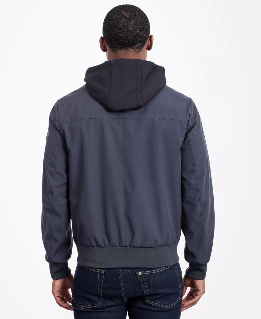 Men's Bomber Knit Hood Jacket