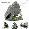 Artificial Aquarium Decorations Rockery Mountain View Rock Cave Stone Tree Fish Tank Ornament Decoration Aquarium Background