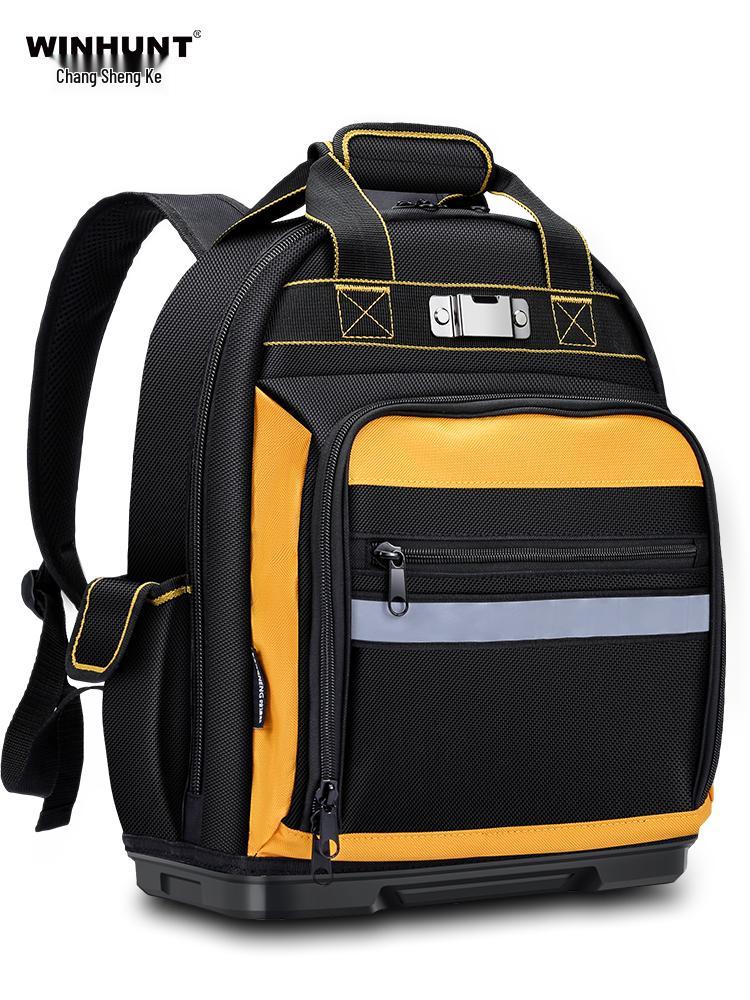 Durable Electrician Tool Backpack: Portable, Multi-Functional, Sturdy Canvas Repair & Storage Bag