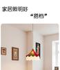 Modern minimalist indoor LED pendant light, bedroom study, children's room decoration light, colorful fabric restaurant light