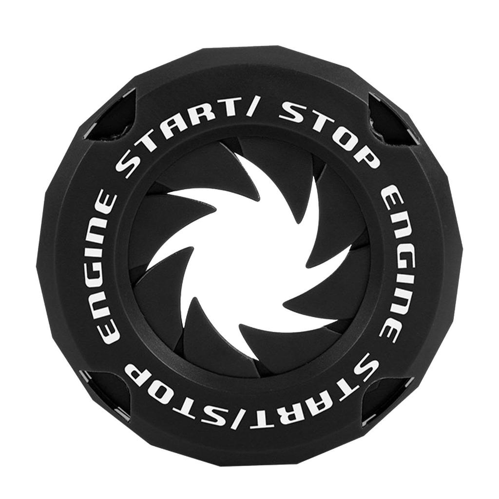 Car Engine Start Button Cover, Start Button Cover - Metal Engine Start Button Protector,