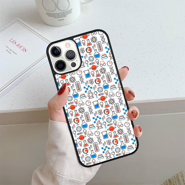 Science Studies Icon Phone Case For iPhone 17 Air 13 12 14 15 16 Cover For Apple 14 15 16 Pro Max Plus Coque