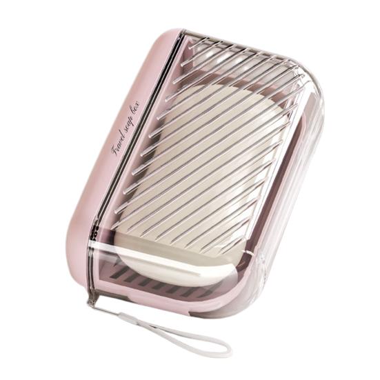 Yousheng Travel Soap Case with Lid Leakproof Soap Container with Drainage Layer Portable Bar Soap Holder for Camping Gym Bathroom Kitchen Dormitory