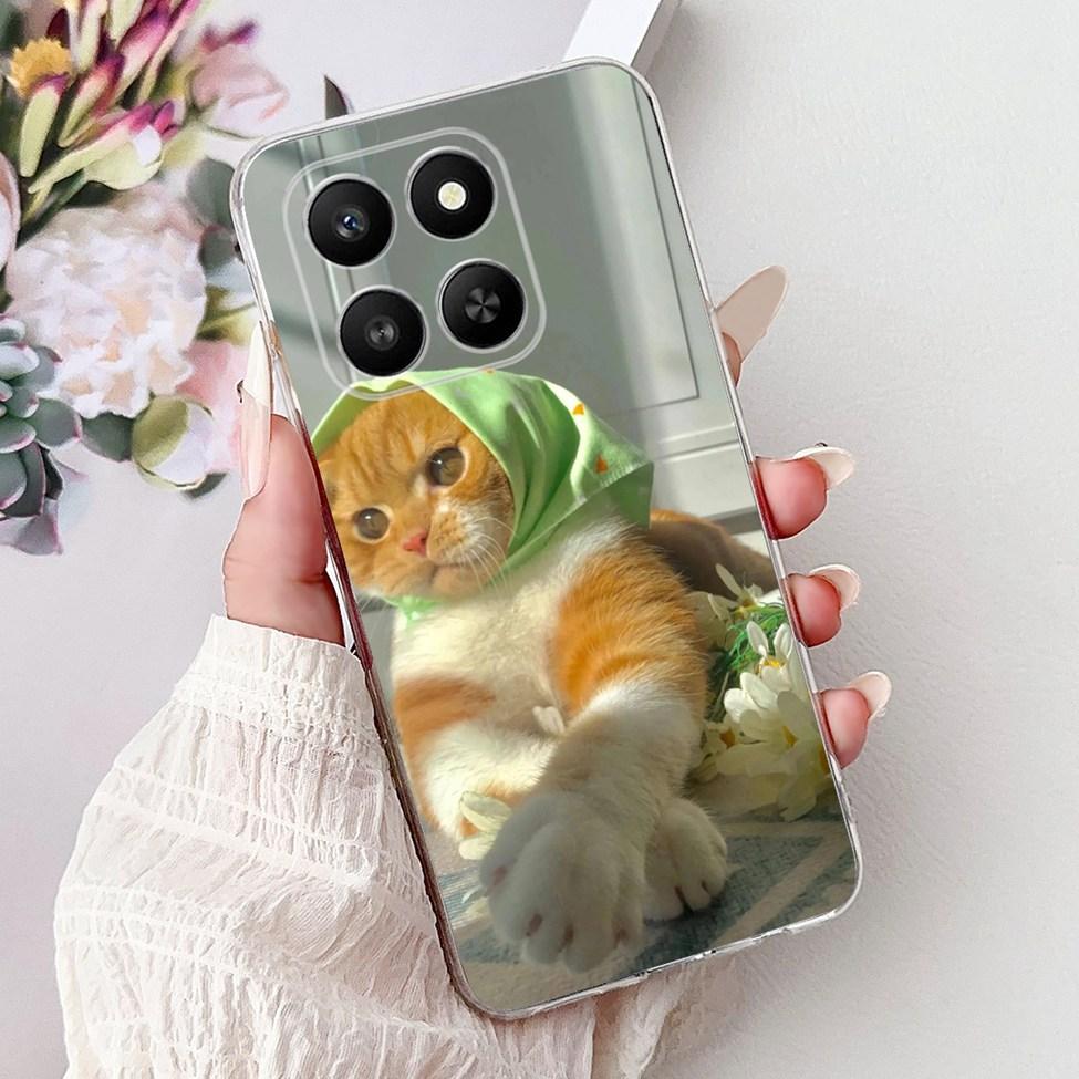5G For Honor LGN-NX1 Case For Honor 400 Smart Cover Clear Luxury Butterfly Love Fashion Flowers Cool Lion Funny Painted Casing