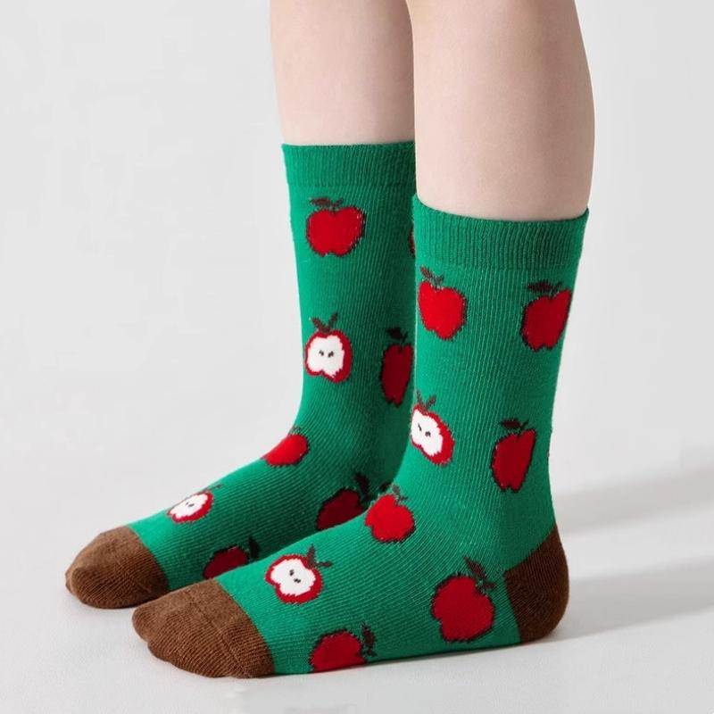 5Perechi/Set Șosete de Crăciun pentru Copii Fete Băieți Iarnă Șosete pentru Copii Anul Nou Desen Animat Drăguț Șosete Festive Pentru Fată 2-12 Ani