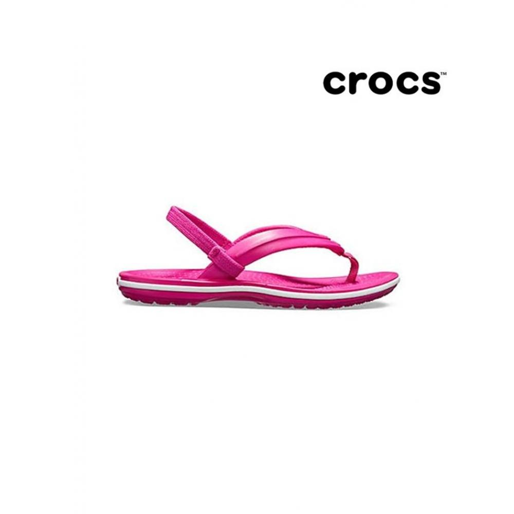 

Crocs Kids Crocband Strap Flip Candy Pink 205777 6x0 C6 130