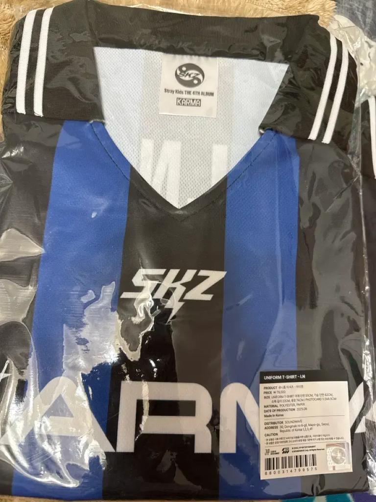 STRAY KIDS School Uniform T-Shirt I.EN KARMAS KID Used