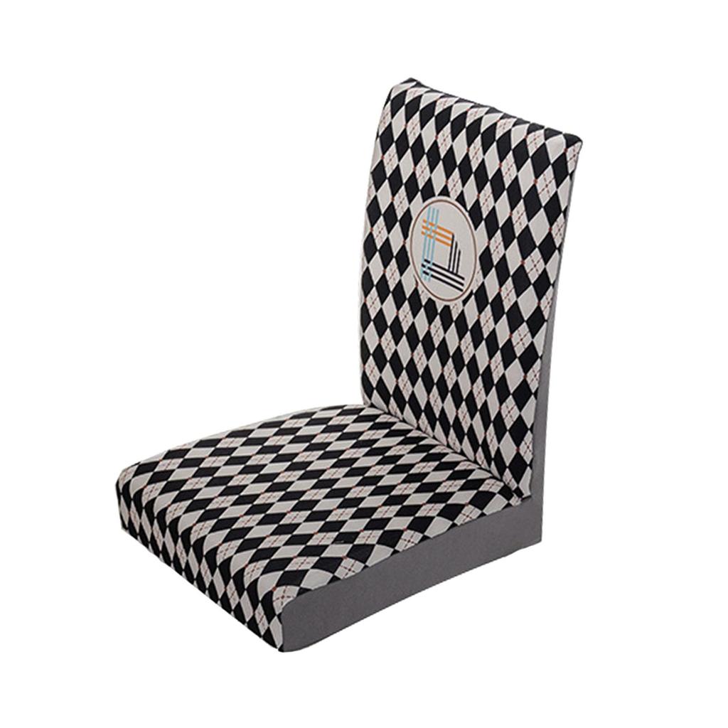 Dining Chair Slipcover Washable Seat and Back Cover for Dining Room Banquet
