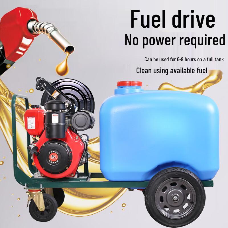 Black Cat Duke Hand-Push High-Pressure Washer & Pipe Dredger