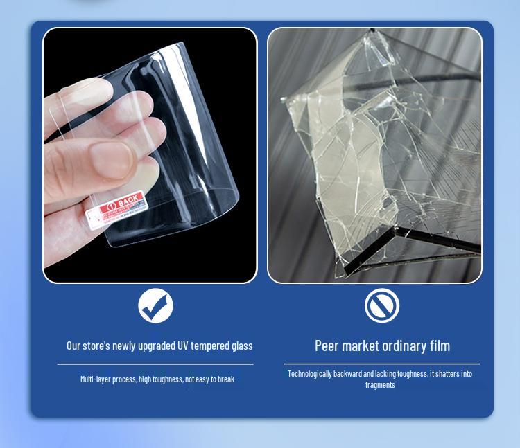 Honor 50 Pro Anti-Peep UV Curved Tempered Hydrogel Screen Protector