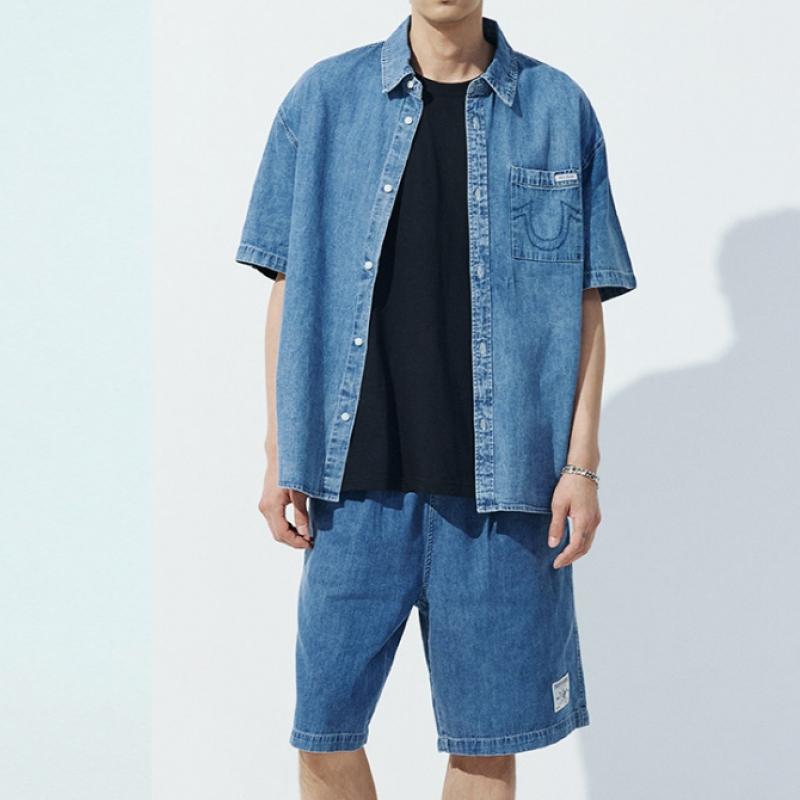 True Religion Men S Denim Half Setup